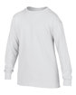 Gildan Youth Heavy Cotton™ Long-Sleeve T-Shirt WHITE OFQrt