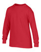 Gildan Youth Heavy Cotton™ Long-Sleeve T-Shirt RED OFQrt
