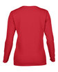 Gildan Ladies' Heavy Cotton™ Long-Sleeve T-Shirt RED FlatBack