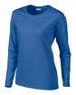 Gildan Ladies' Heavy Cotton™ Long-Sleeve T-Shirt ROYAL OFQrt