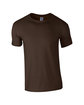 Gildan Adult Softstyle® T-Shirt DARK CHOCOLATE OFFront