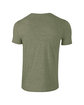 Gildan Adult Softstyle® T-Shirt HTH MILITARY GRN OFBack
