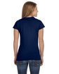 Gildan Ladies' Softstyle® Fitted T-Shirt NAVY ModelBack