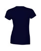 Gildan Ladies' Softstyle® Fitted T-Shirt NAVY FlatBack