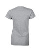 Gildan Ladies' Softstyle® Fitted T-Shirt RS SPORT GREY FlatBack