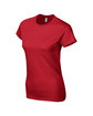 Gildan Ladies' Softstyle® Fitted T-Shirt RED OFQrt