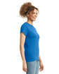 Gildan Ladies' Softstyle® Fitted T-Shirt ROYAL ModelSide