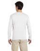 Gildan Adult Softstyle Long-Sleeve T-Shirt WHITE ModelBack