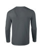 Gildan Adult Softstyle Long-Sleeve T-Shirt CHARCOAL OFBack