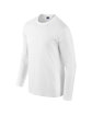 Gildan Adult Softstyle Long-Sleeve T-Shirt WHITE OFQrt