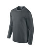 Gildan Adult Softstyle Long-Sleeve T-Shirt CHARCOAL OFQrt