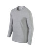 Gildan Adult Softstyle Long-Sleeve T-Shirt RS SPORT GREY OFQrt