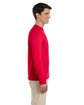 Gildan Adult Softstyle Long-Sleeve T-Shirt CHERRY RED ModelSide