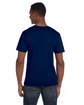 Gildan Adult Softstyle V-Neck T-Shirt NAVY ModelBack