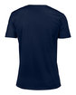 Gildan Adult Softstyle V-Neck T-Shirt NAVY FlatBack