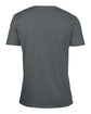 Gildan Adult Softstyle V-Neck T-Shirt CHARCOAL OFBack