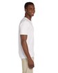 Gildan Adult Softstyle V-Neck T-Shirt WHITE ModelSide