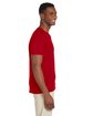 Gildan Adult Softstyle V-Neck T-Shirt CHERRY RED ModelSide