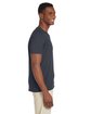 Gildan Adult Softstyle V-Neck T-Shirt CHARCOAL ModelSide