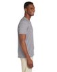 Gildan Adult Softstyle V-Neck T-Shirt RS SPORT GREY ModelSide