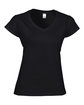 Gildan Ladies' SoftStyle Fitted V-Neck T-Shirt  OFFront