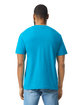 Gildan Men's Softstyle CVC T-Shirt CARIBBEAN MIST ModelBack