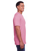 Gildan Men's Softstyle CVC T-Shirt PLUMROSE ModelSide