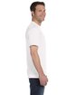 Gildan Adult 50/50 T-Shirt WHITE ModelSide