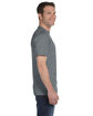 Gildan Adult 50/50 T-Shirt GRAPHITE HEATHER ModelSide
