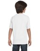 Gildan Youth 50/50 T-Shirt WHITE ModelBack