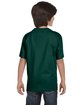 Gildan Youth 50/50 T-Shirt FOREST GREEN ModelBack