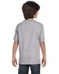 Gildan Youth 50/50 T-Shirt SPORT GREY ModelBack