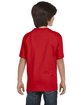 Gildan Youth 50/50 T-Shirt RED ModelBack