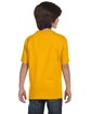 Gildan Youth 50/50 T-Shirt GOLD ModelBack