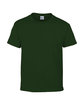 Gildan Youth 50/50 T-Shirt FOREST GREEN OFFront