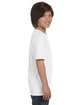 Gildan Youth 50/50 T-Shirt WHITE ModelSide