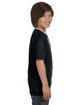 Gildan Youth 50/50 T-Shirt BLACK ModelSide
