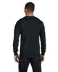 Gildan Adult 50/50 Long-Sleeve T-Shirt BLACK ModelBack