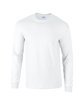 Gildan Adult 50/50 Long-Sleeve T-Shirt WHITE OFFront