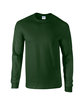 Gildan Adult 50/50 Long-Sleeve T-Shirt FOREST GREEN OFFront