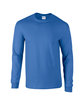 Gildan Adult 50/50 Long-Sleeve T-Shirt ROYAL OFFront