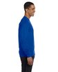 Gildan Adult 50/50 Long-Sleeve T-Shirt ROYAL ModelSide