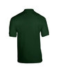 Gildan Adult 50/50 Jersey Polo FOREST GREEN OFBack
