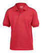 Gildan Youth 50/50 Jersey Polo RED OFFront