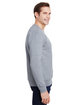 Gildan Hammer Adult Crewneck Sweatshirt GRAPHITE HEATHER ModelSide