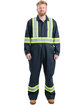 Berne Men's Safety Striped Gasket Unlined Coverall  