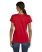 Fruit of the Loom Ladies' HD Cotton T-Shirt TRUE RED ModelBack