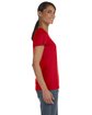 Fruit of the Loom Ladies' HD Cotton T-Shirt TRUE RED ModelSide