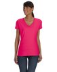 Fruit of the Loom Ladies' HD Cotton V-Neck T-Shirt  