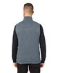Marmot Men's Dropline Sweater Fleece Vest STEEL ONYX ModelBack